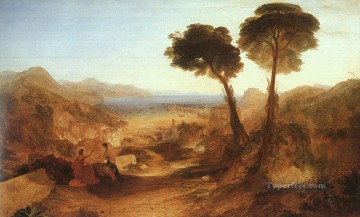 The Bay of Baiae with Apollo and the Sibyl Romantic Turner Oil Paintings